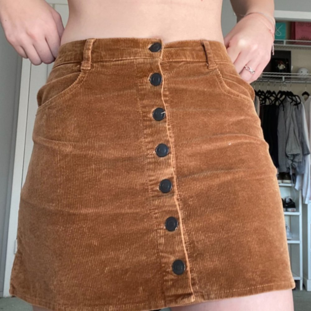 Corduroy Skirt